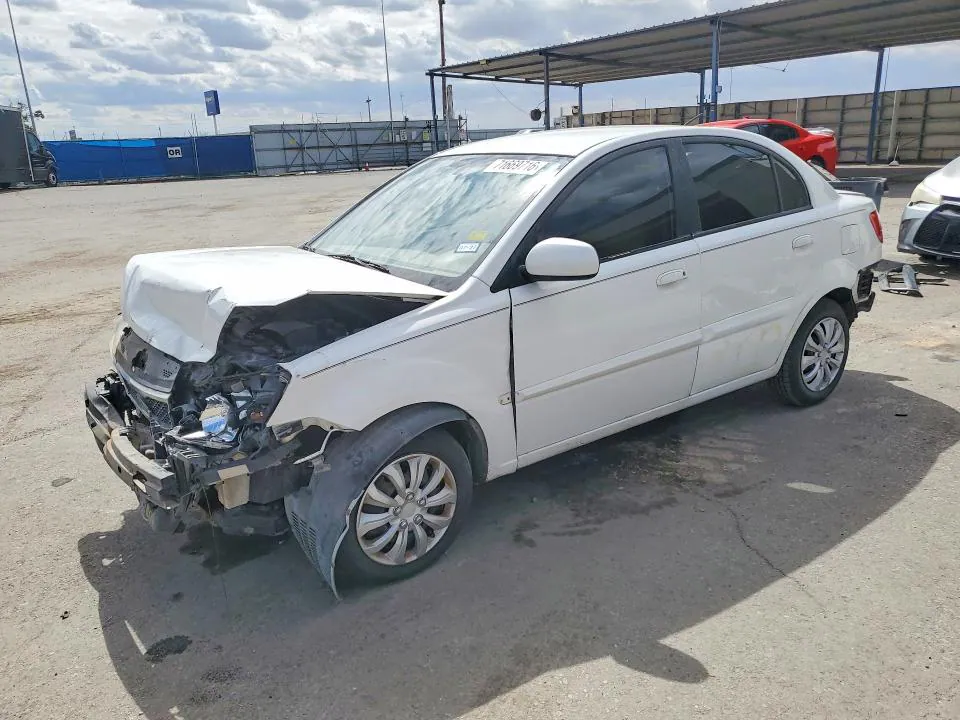 2010 KIA RIO VIN KNADH4A32A6688007 фото 1
