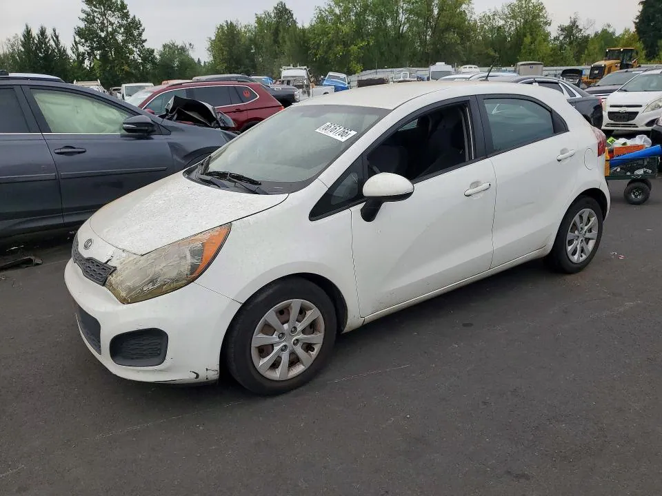 2012 KIA RIO VIN KNADM5A35C6066425 фото 1