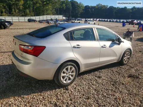 2012 Kia Rio Lx VIN KNADM4A36C6076648 фото 3