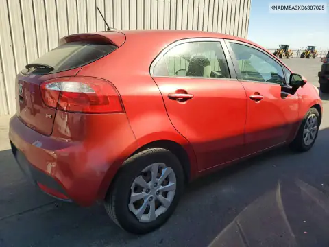 2013 Kia Rio Lx VIN KNADM5A3XD6307025 фото 3