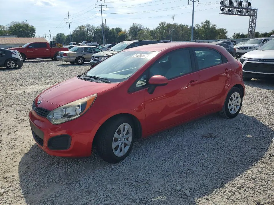 2013 KIA RIO VIN KNADM5A38D6212334 фото 1