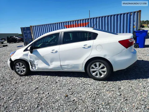 2013 Kia Rio Ex VIN KNADN4A36D6121358 фото 2