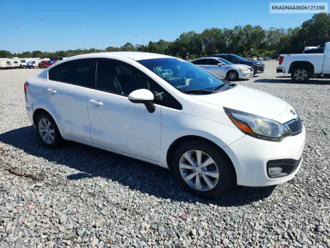 2013 Kia Rio Ex VIN KNADN4A36D6121358 фото 4