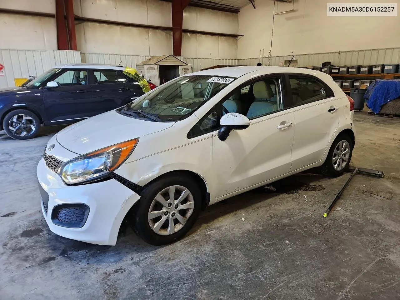 2013 Kia Rio Lx VIN KNADM5A30D6152257 фото 1