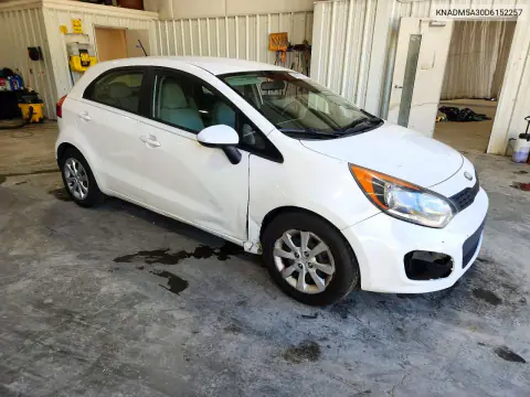 2013 Kia Rio Lx VIN KNADM5A30D6152257 фото 4