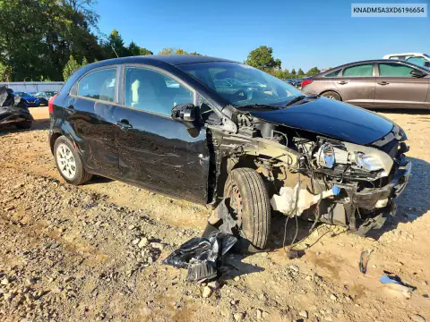 KNADM5A3XD6196654 — 2013 Kia Rio, фото 4 с аукциона Copart, Передняя часть