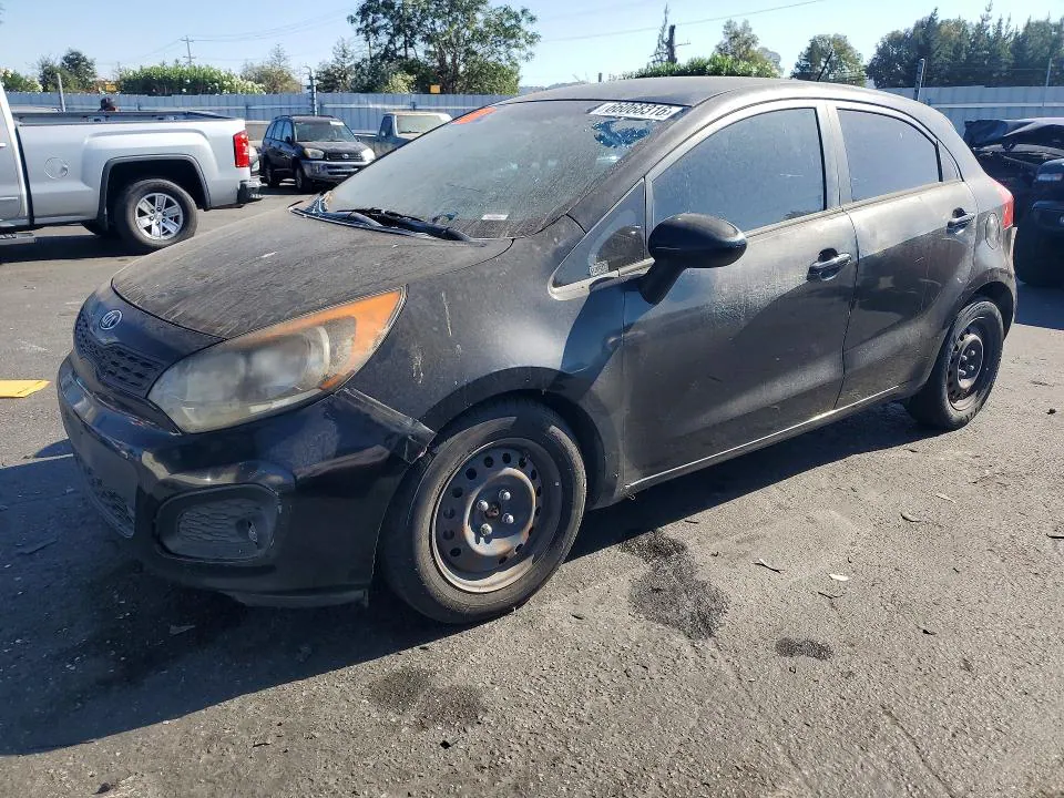 2014 KIA Rio VIN KNADM5A32E6346368 фото 1
