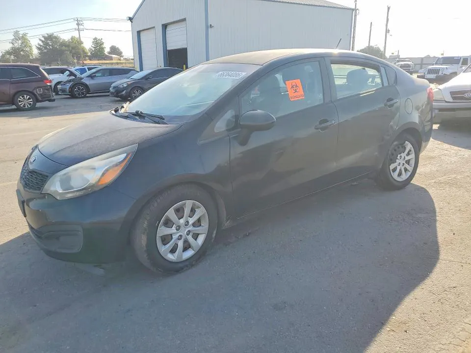 2014 KIA Rio VIN KNADM4A35E6376314 фото 1