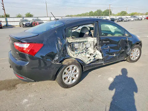 2014 KIA Rio VIN KNADM4A35E6376314 фото 3