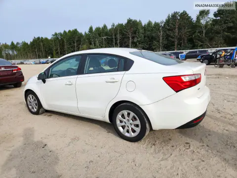 2014 Kia Rio Lx VIN KNADM4A33E6399591 фото 2