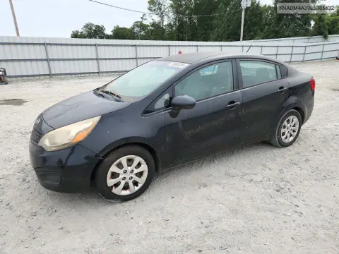 KNADM4A39E6385632 — 2014 Kia Rio, Верхняя часть / Крыша, фото до ремонта