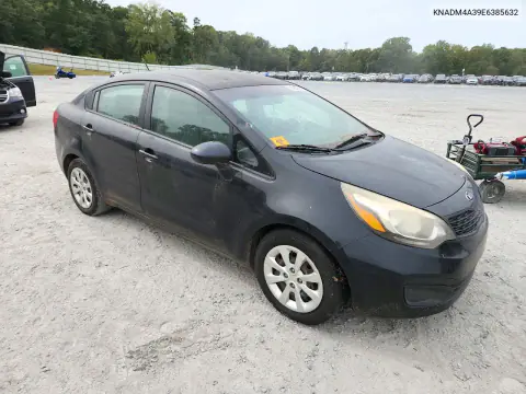 2014 Kia Rio Lx VIN KNADM4A39E6385632 фото 4