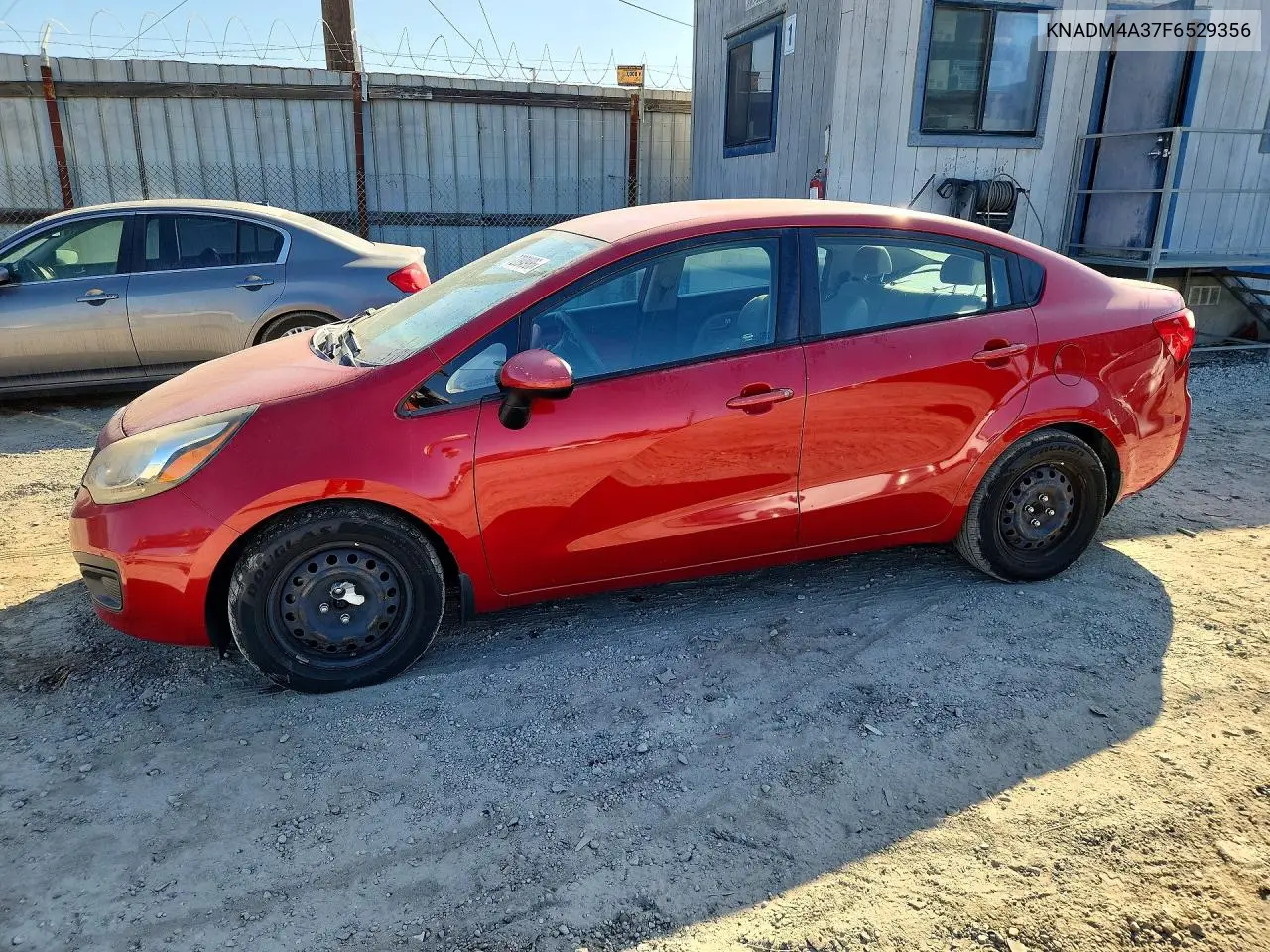 2015 Kia Rio Lx VIN KNADM4A37F6529356 фото 1