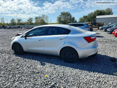 2016 Kia Rio Lx VIN KNADM4A30G6573670 фото 2