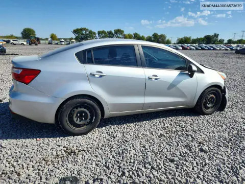 2016 Kia Rio Lx VIN KNADM4A30G6573670 фото 3