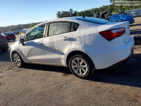 2016 Kia Rio Lx VIN KNADM4A37G6584732 фото 2