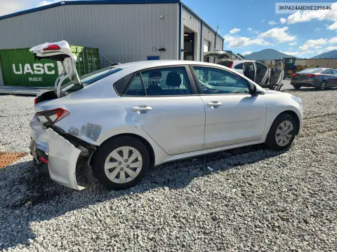 2019 Kia Rio S VIN 3KPA24AB2KE239646 фото 3