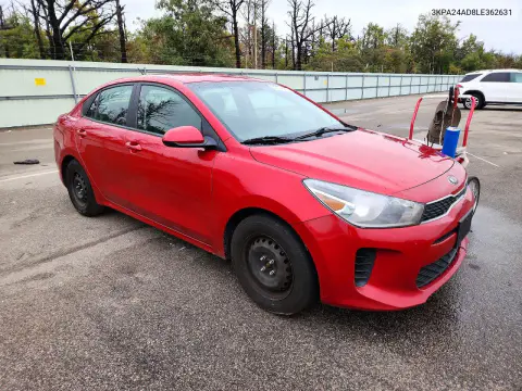 2020 Kia Rio S VIN 3KPA24AD8LE362631 фото 4