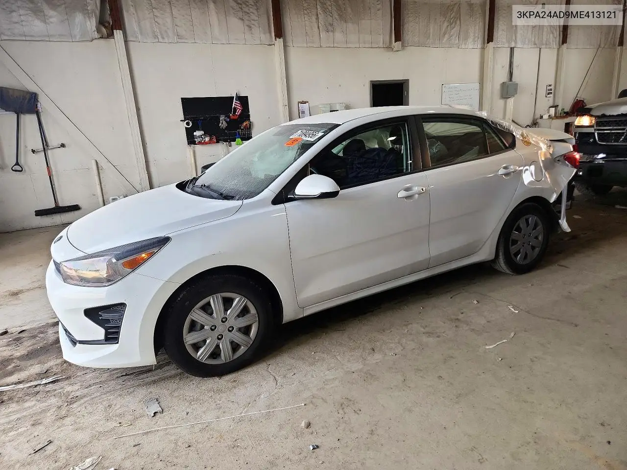 2021 Kia Rio Lx VIN 3KPA24AD9ME413121 фото 1