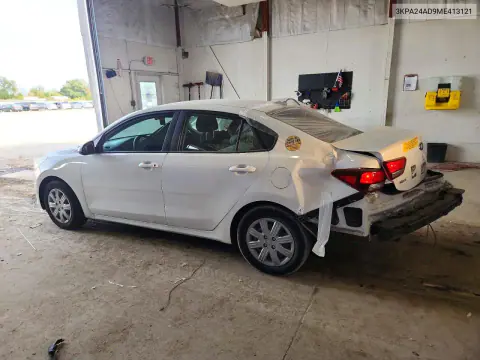 2021 Kia Rio Lx VIN 3KPA24AD9ME413121 фото 2