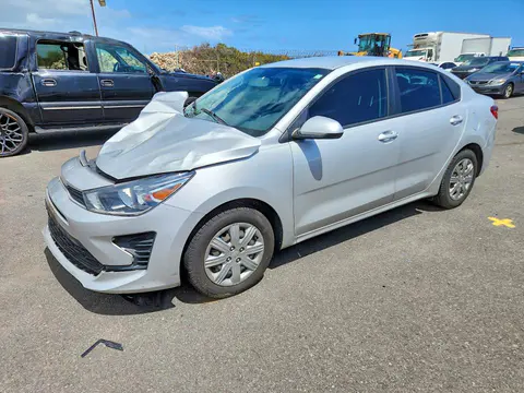 3KPA24ADXNE449207 — 2022 Kia Rio, Передняя часть (Front End), фото до ремонта