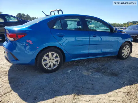 2023 Kia Rio S VIN 3KPA24AD5PE582363 фото 3