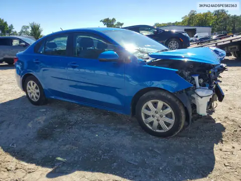 2023 Kia Rio S VIN 3KPA24AD5PE582363 фото 4