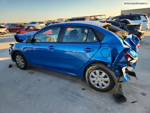 2023 Kia Rio S VIN 3KPA24AD3PE560913 фото 2