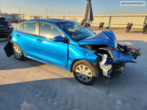2023 Kia Rio S VIN 3KPA24AD3PE560913 фото 4
