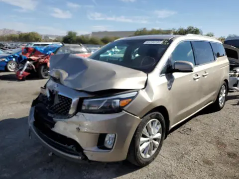 2015 KIA SEDONA EX VIN KNDMC5C13F6049810 фото 2