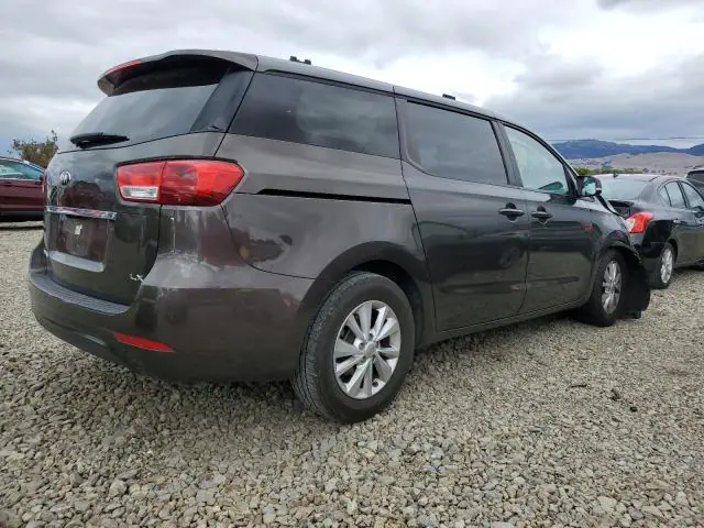KNDMB5C12H6222173 — 2017 Kia Sedona LX, фото 3 с аукциона Copart 13.10.2026, Передняя часть