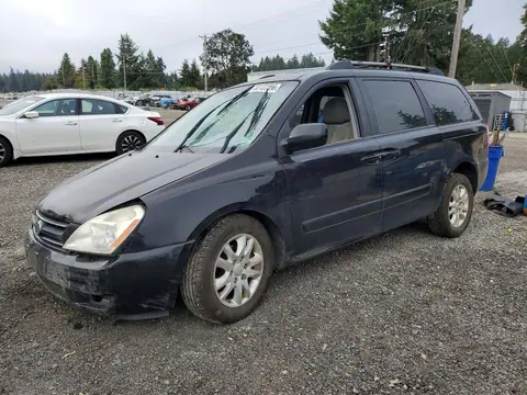 KNDMB233676189337 — 2007 Kia Sedona, Передняя часть (Front End), фото до ремонта