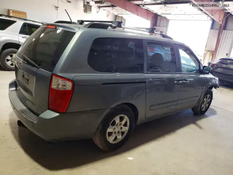 2009 Kia Sedona Lx VIN KNDMB233496312863 фото 3