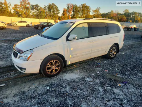 KNDMG4C79E6565817 — 2014 Kia Sedona, Сторона, фото до ремонта