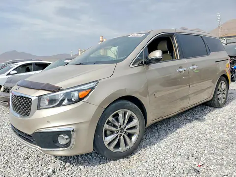 KNDME5C11F6038539 — 2015 Kia Sedona, Вандализм (Vandalism), фото до ремонта