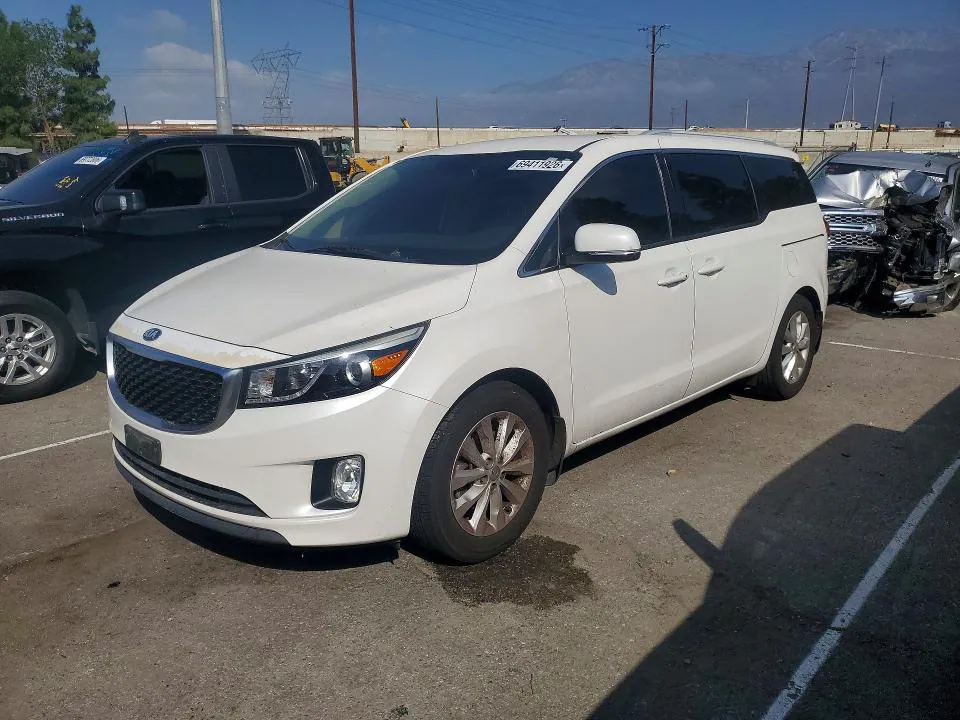2015 KIA SEDONA VIN KNDMC5C19F6034180 фото 1