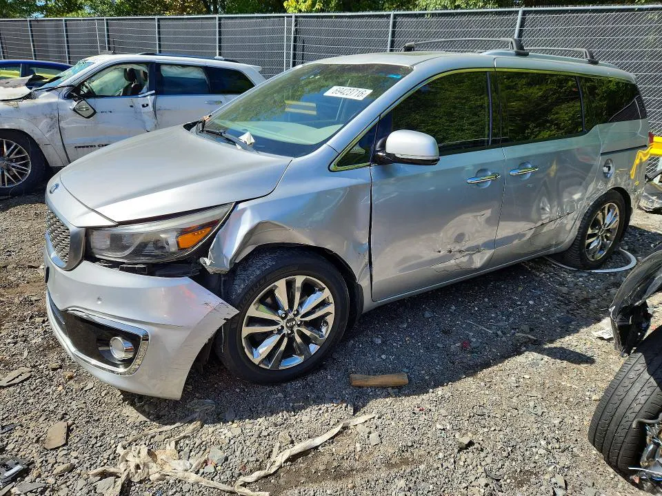 2015 KIA SEDONA VIN KNDME5C11F6031932 фото 1