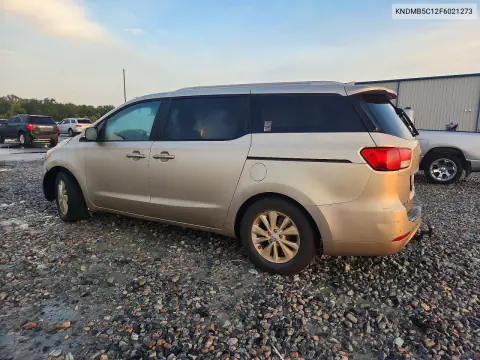2015 Kia Sedona Lx VIN KNDMB5C12F6021273 фото 2
