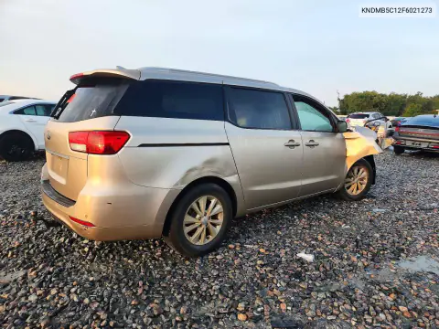 2015 Kia Sedona Lx VIN KNDMB5C12F6021273 фото 3