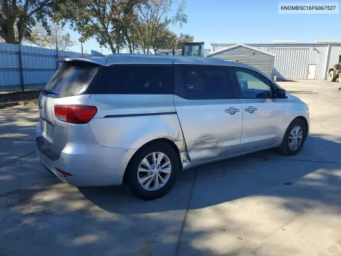 KNDMB5C16F6067527 — 2015 Kia Sedona, фото 3 с аукциона Copart, Боковая часть