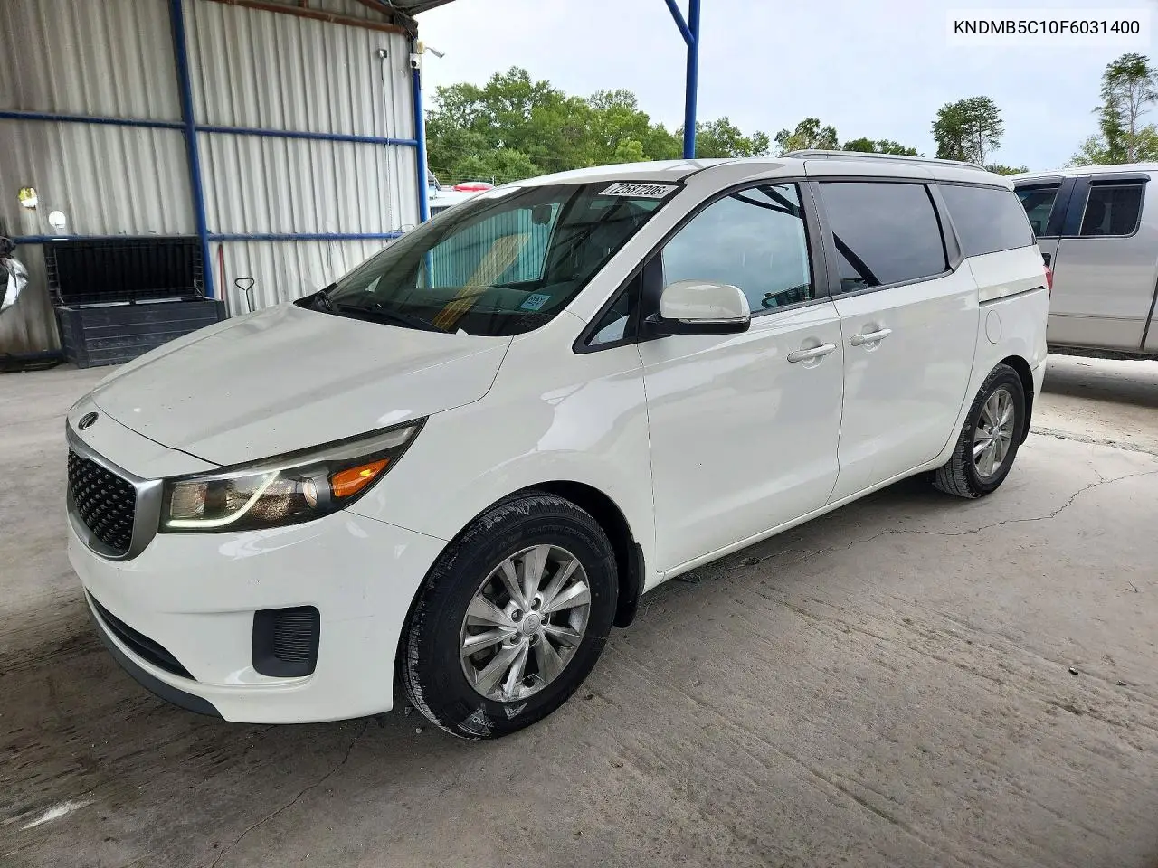 2015 Kia Sedona Lx VIN KNDMB5C10F6031400 фото 1