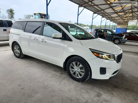 2015 Kia Sedona Lx VIN KNDMB5C10F6031400 фото 4