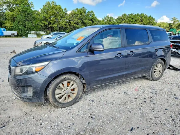 KNDMB5C13G6216364 — 2016 Kia Sedona, Подтопление (Water/Flood), фото до ремонта