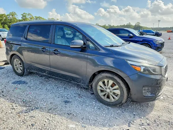 2016 KIA SEDONA VIN KNDMB5C13G6216364 фото 4