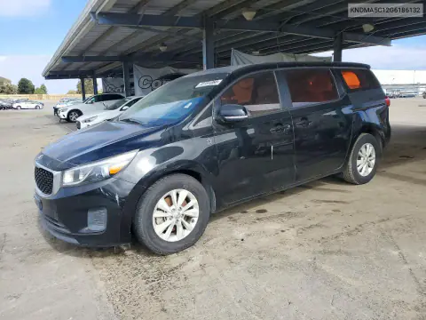 KNDMA5C12G6186132 — 2016 Kia Sedona, Мелкие вмятины и царапины, фото до ремонта