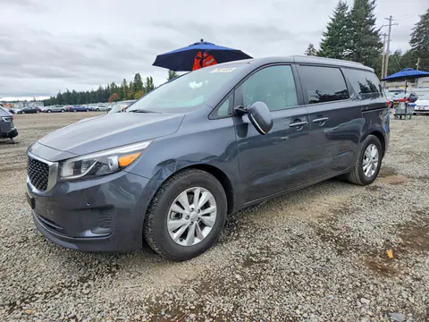 KNDMB5C1XH6282136 — 2017 Kia Sedona, Передняя часть (Front End), фото до ремонта