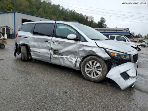 2017 Kia Sedona Lx VIN KNDMB5C15H6227285 фото 4