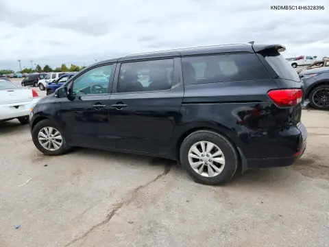 KNDMB5C14H6328396 — 2017 Kia Sedona, фото 2 с аукциона Copart, Передняя часть