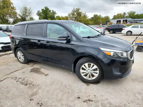 KNDMB5C14H6328396 — 2017 Kia Sedona, фото 4 с аукциона Copart, Передняя часть
