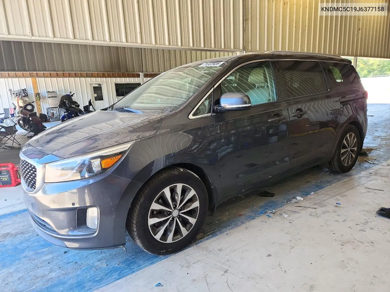 2018 Kia Sedona Sx VIN KNDMC5C19J6377158 фото 1